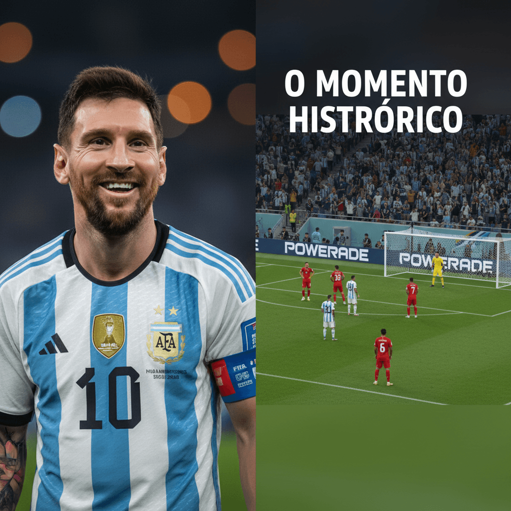 Argentina vira sobre Egito com gol nos acréscimos após Messi perder pênalti