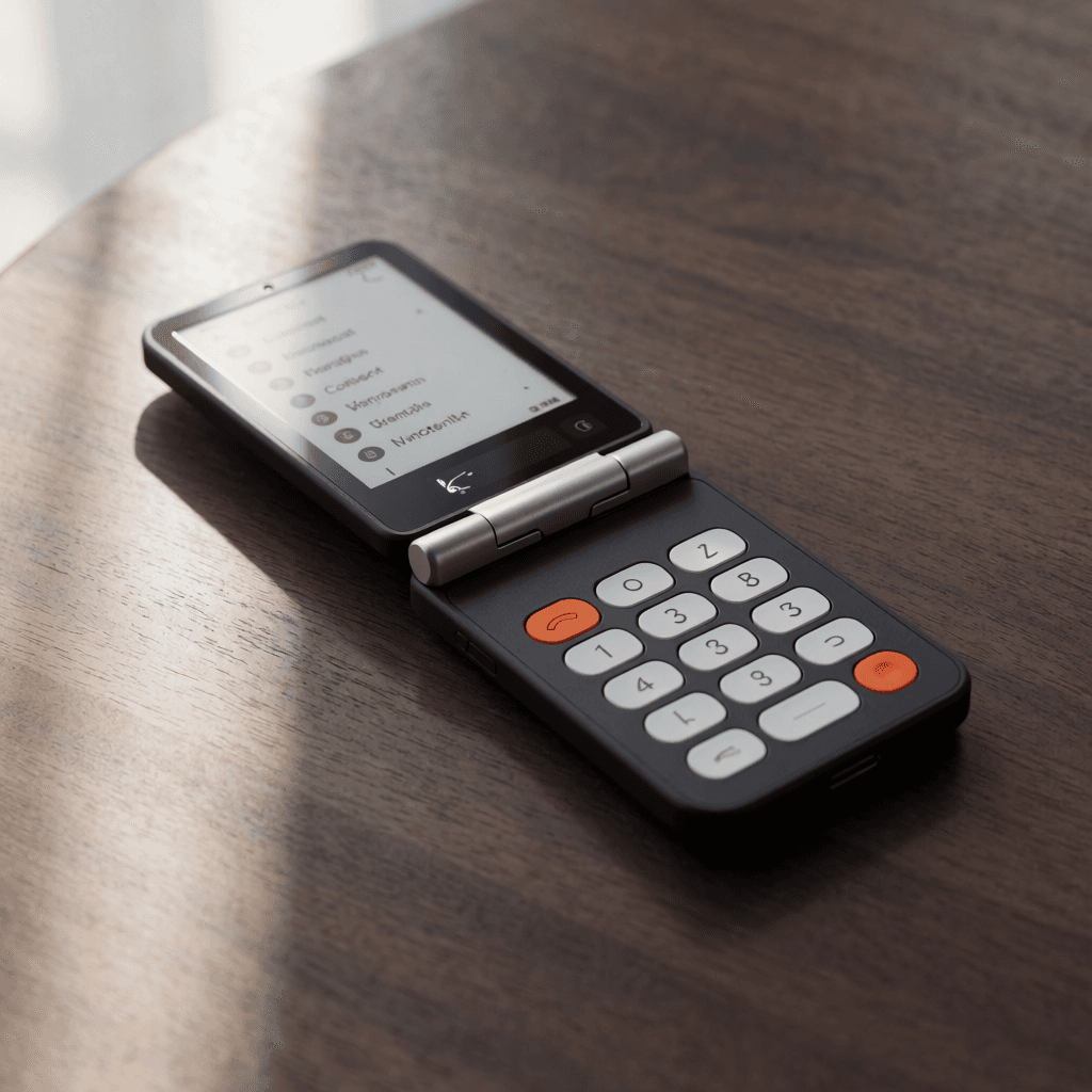 Light Flip: o celular flip que abraça o minimalismo e rejeita a inteligência artificial
