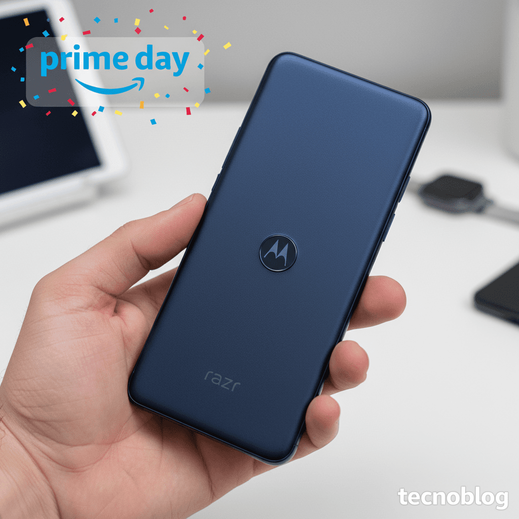 Motorola Razr 60 no Prime Day: Menor Preço em Meses para o Dobrável com Moto AI