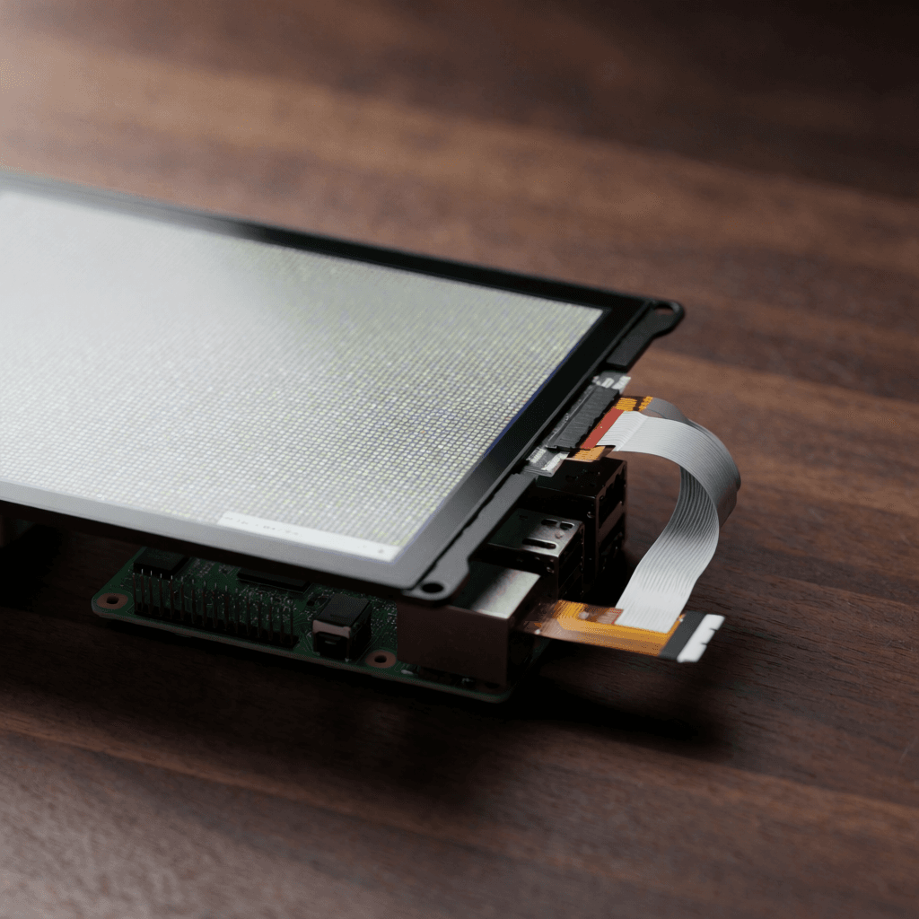 Nova tela oficial de 10 polegadas transforma o Raspberry Pi 5 em um tablet completo