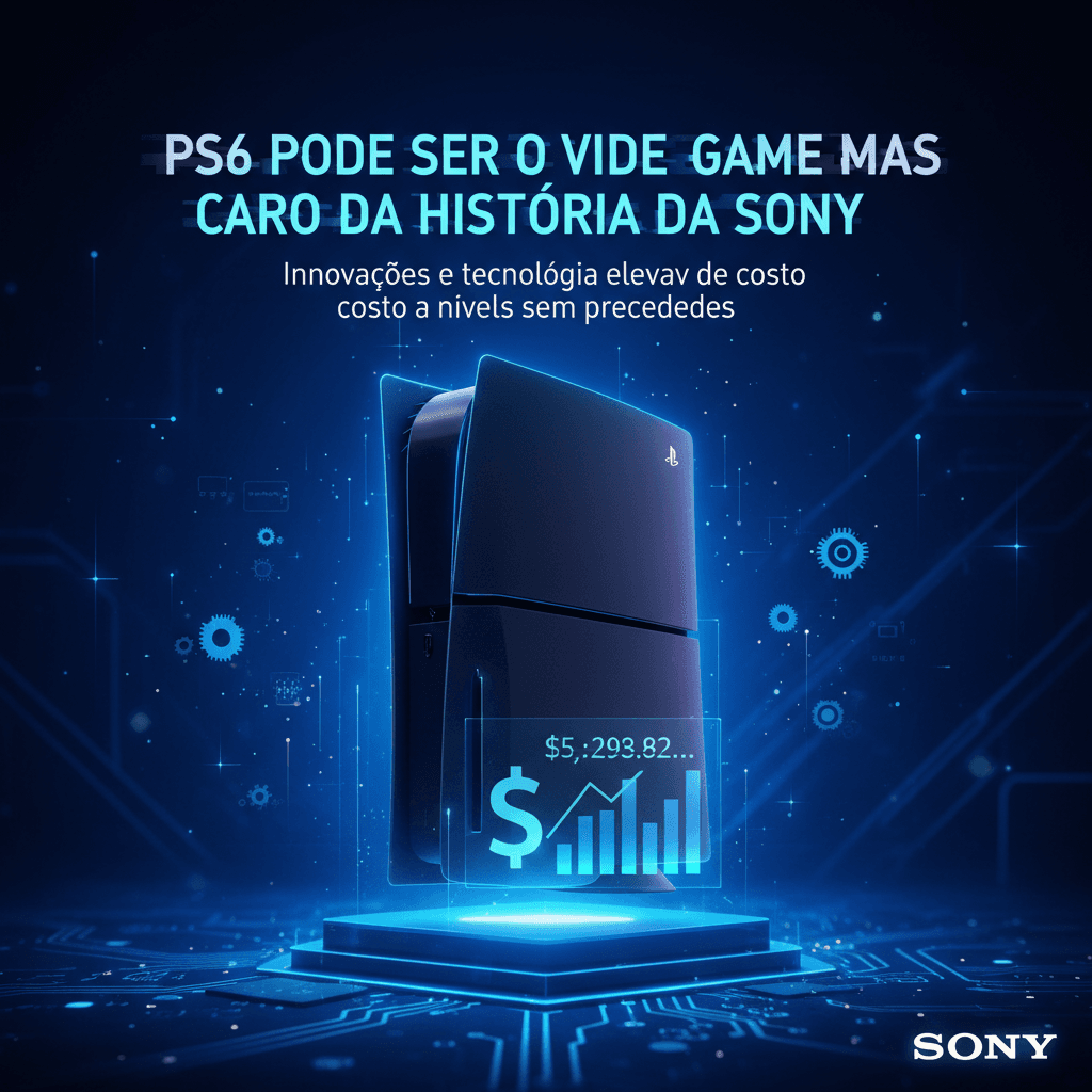 PS6 pode ser o console mais caro da história da Sony