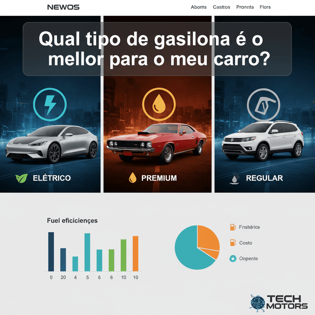 Gasolina Comum, Aditivada ou Premium: Qual Escolher para o Motor