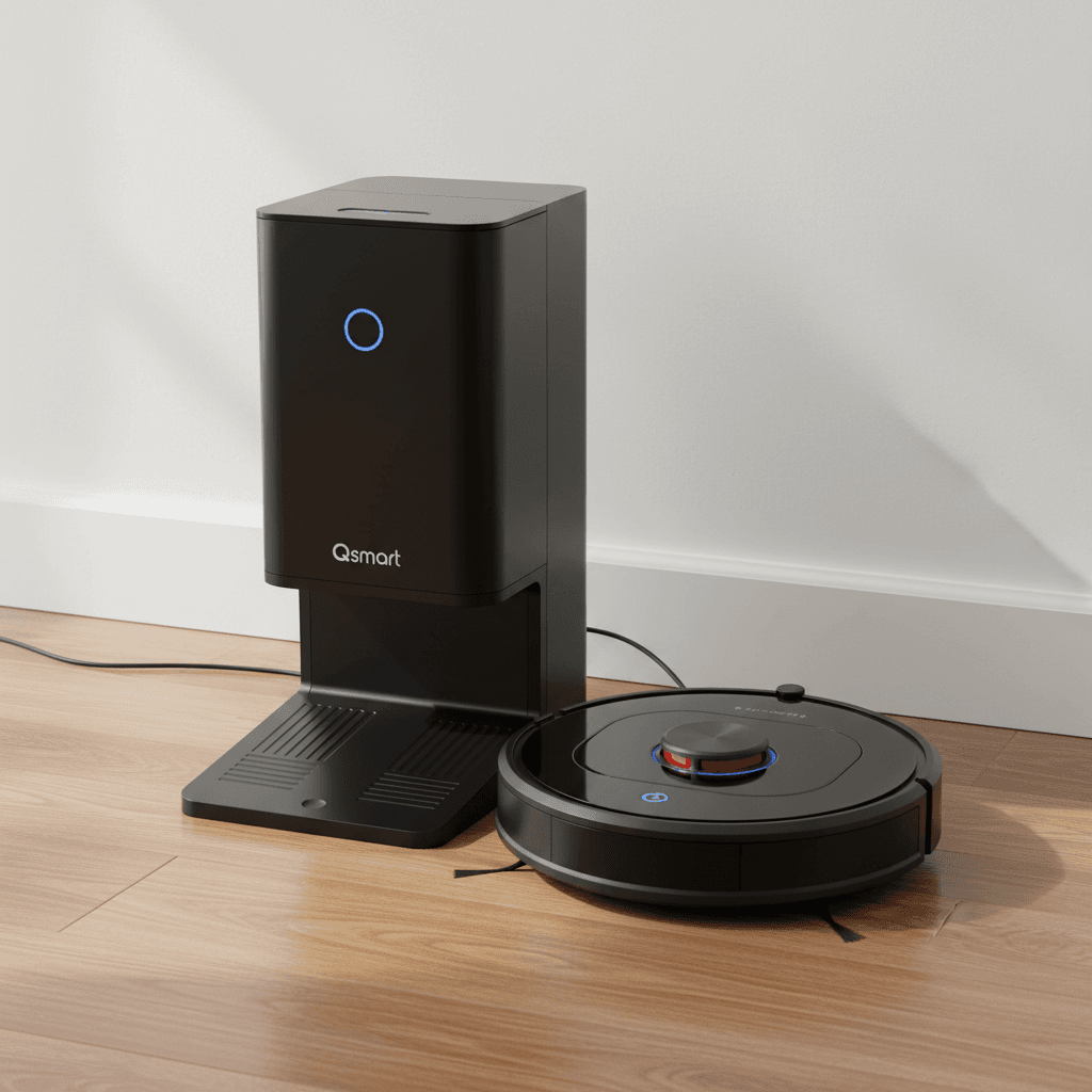 Robô KaBuM! Smart 900 cai para R$ 1.056 com base autolimpante