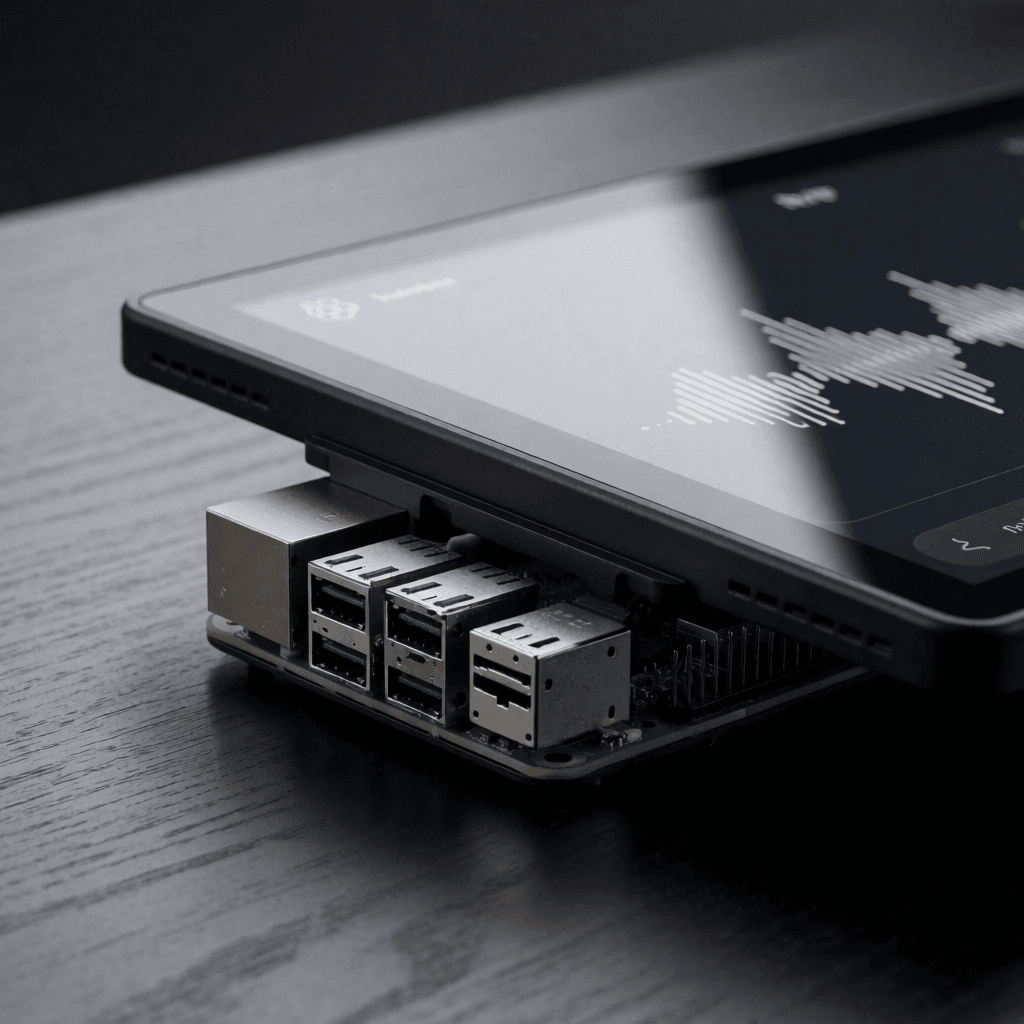 Nova tela oficial de 10 polegadas transforma o Raspberry Pi 5 em um tablet